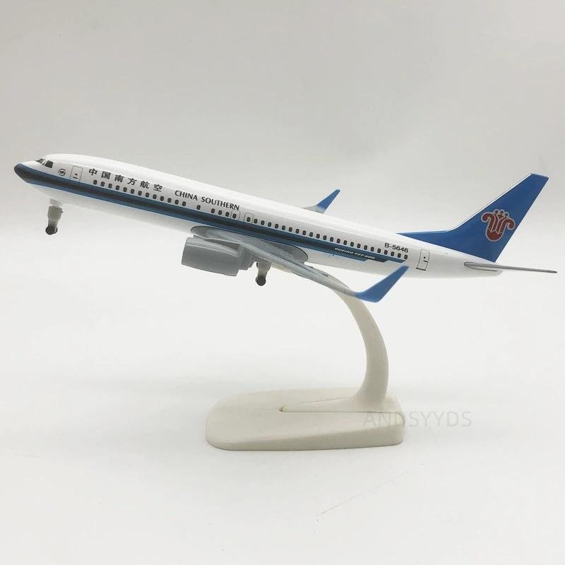 China Southern Airways 20cm Alloy Airplane 1:400 Scale With Wheel & Stand Aircraft Model Collection Display Aviation Enthusiast