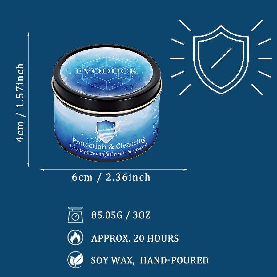 Scented Candles 3oz Law of Attraction Protection Manifestation Energy Boosting Christmas Home Decoration Candle Holders Gift