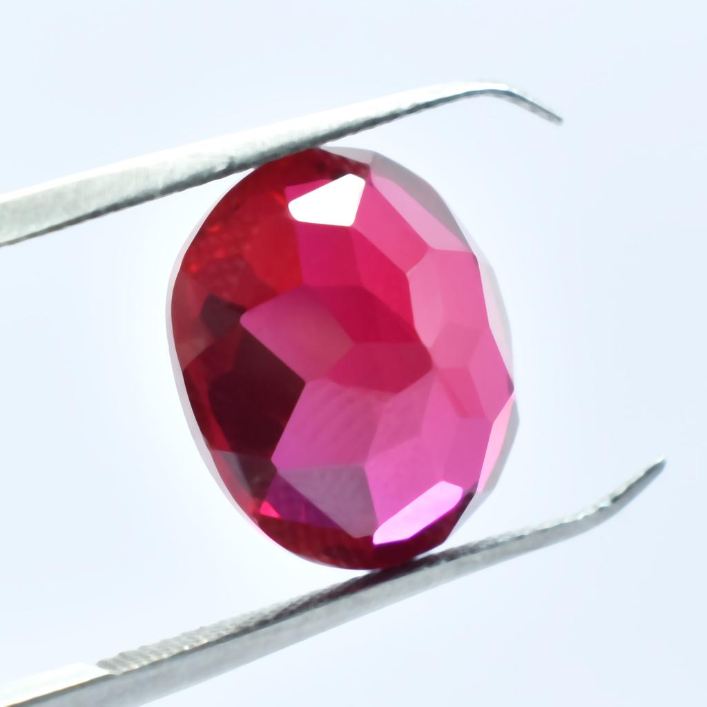 Extremely Rare 13.75 Ct Natural CERTIFIED Loose Gemstone Oval Cut Blood Red Ruby SU-1042