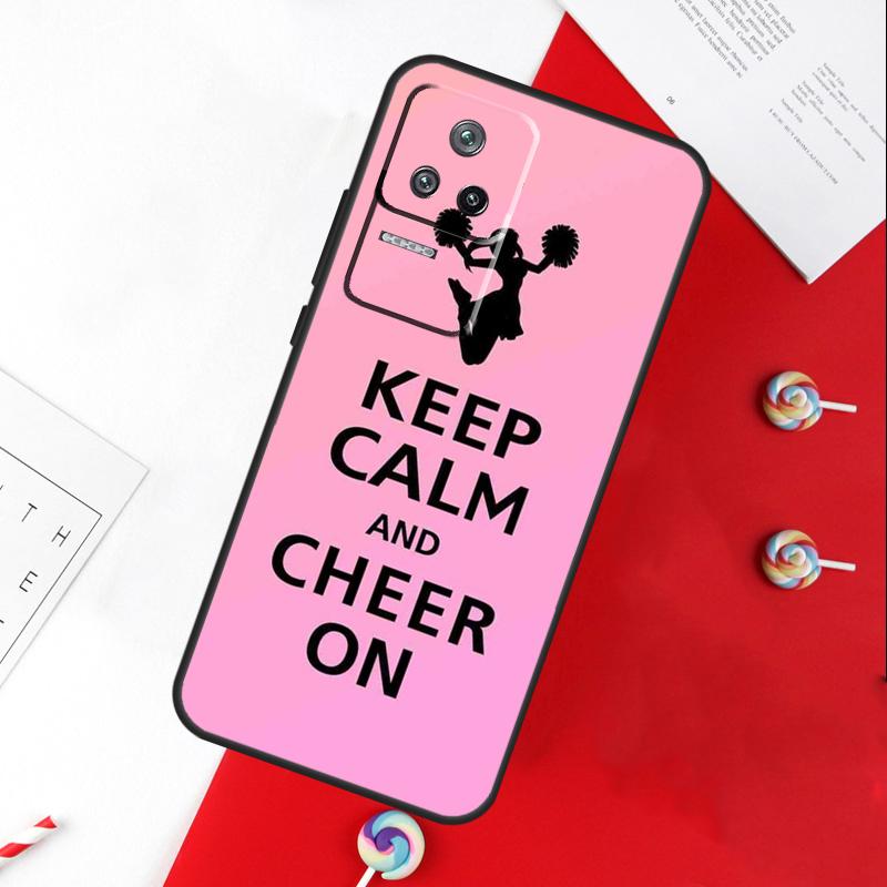 Cheerleader Cheer Bow Quote Cover For Xiaomi 15 Ultra 13 14 11T 12T 13T 14T Pro POCO X7 Pro X3 X5 X6 M6 F5 F6 Pro Case