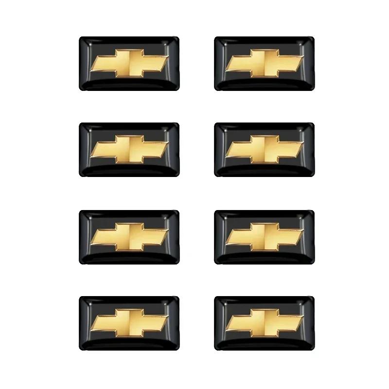 

10pcs Creative Car Brand Logo Multi-function Dashboard Door Dashboard Sticker For Chevrolet Captiva Colorado Cruze Spark Malibu чёрный
