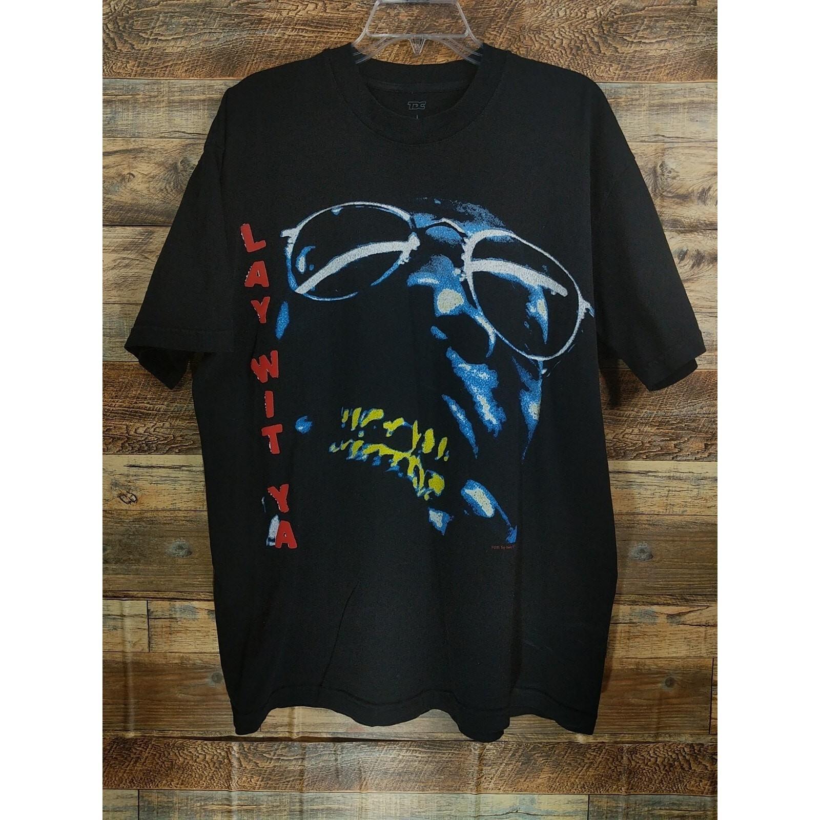 Isaiah Rashad Top Dawg Entertainment Lay Wit Ya Crew Neck Men s Size Large XXXXL