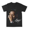 Lil Baby Unisex Cotton TShirt Streetwear Casual Hip Hop Black