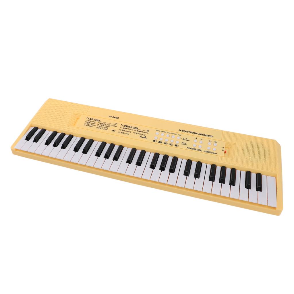 54 Key Electronic Piano Keyboard with Wired Microphone Support Recording Multifunction Kids Electronic Piano Music