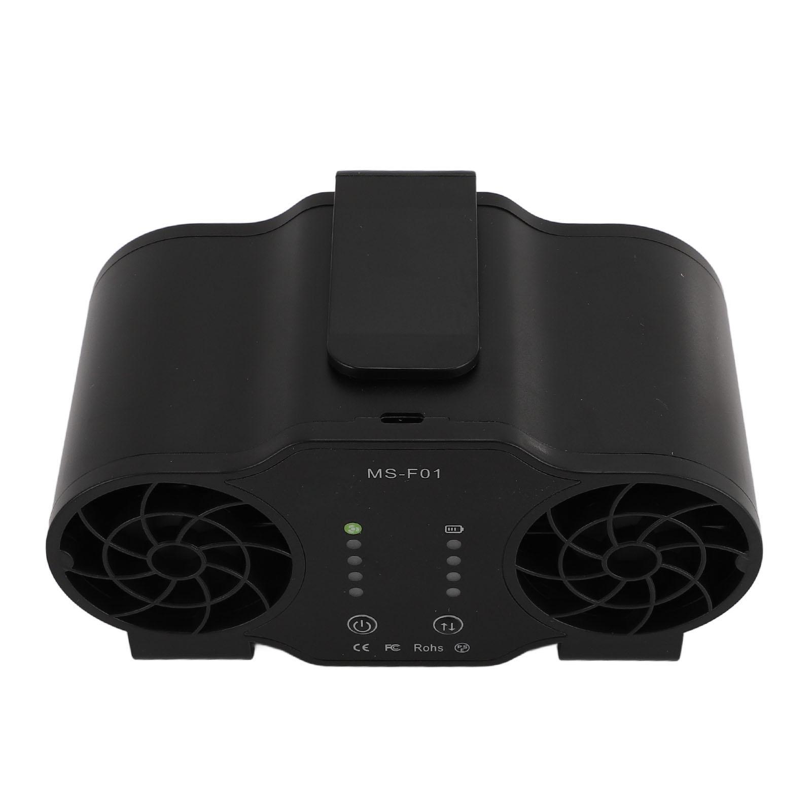 

Портативный поясной вентилятор Многофункциональный USB Перезаряжаемый Вперед Назад Подвесной Поясной Зажим Вентилятор для Лета на Открытом Воздухе 20000 мАч