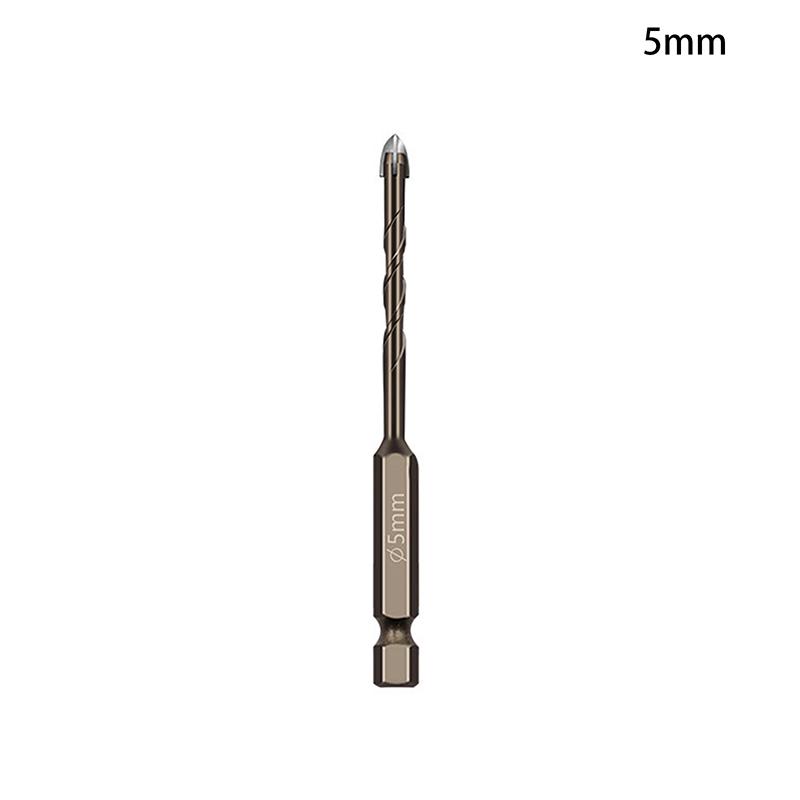 3-12Mm Cross Hex Tile Drill Bits Set For Glass Ceramic Concrete Hole Opener Brick Hard Alloy Triangle Bit Tool Kit Metal Drill