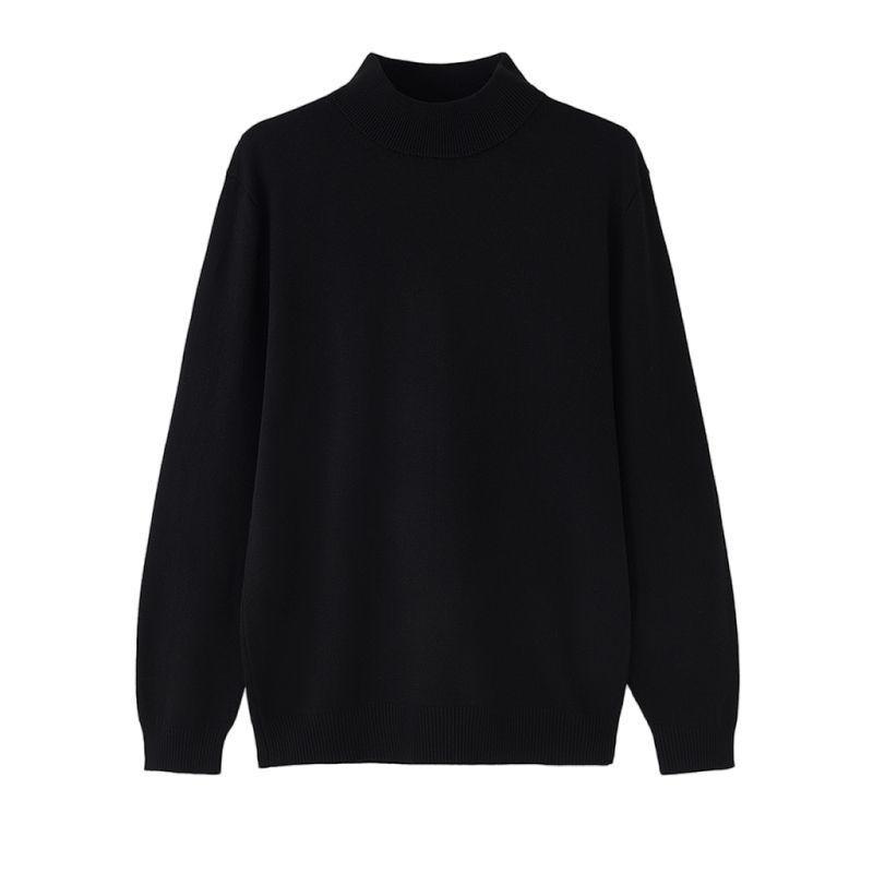 Men’s Fleece Sweater with Hoodie and Shirt Collar - Thick, Stylish Autumn/Winter Layer M 90-110 lbs