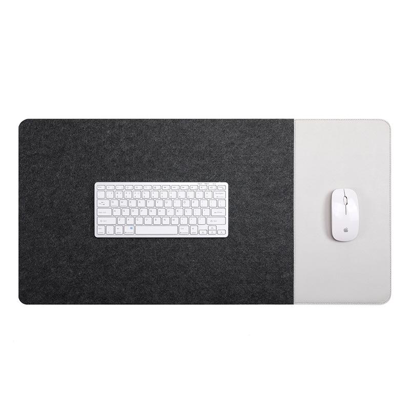 Stain-Resistant Felt Leather Extra Large Esports Gaming & Office Desk Mouse Pad