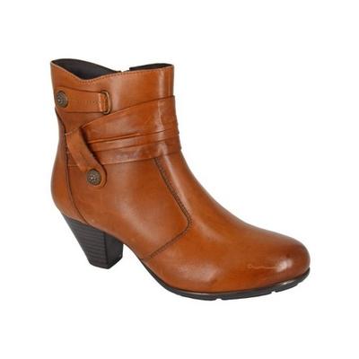 Womens/Ladies Claretta Leather Ankle Boots