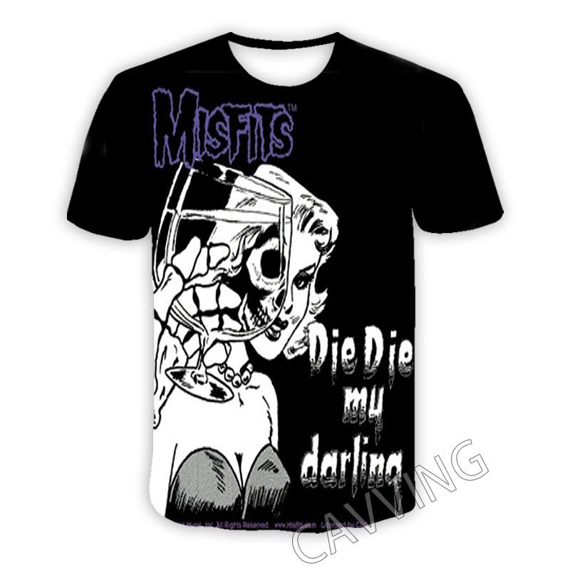 The Misfits Casual 3D Print T Shirt Women Men Summer O-neck Short Sleeve Fashion Tshirt Graphic Tees Cosplay Costume Tees