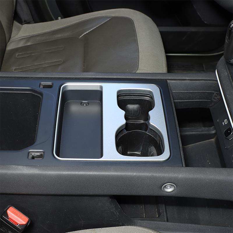 Aluminum For Land Rover Defender 90 110 130 2020-2026 Car Center Control Panel Water Cup Holder Heightened Pad Car Accessories
