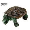 Turtle Figurines for Fish Tank Decor Cute Climbing Flower Pot Huggers, Resin Animal Planter Waterproof Garden Edges, Decorative Ornaments Indoor