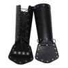 Viking Knight Arm Gauntlets Bracer Vintage Faux Leather Gauntlets Wristband Medieval Leather Bracers Arm Armors
