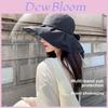 Sun Protection Womens Summer Bucket Hat With Large Brim For Face Shade And Uv Blocking