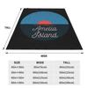 Amelia Island , Florida Blanket Soft Warm Travel Portable Blanket Amelia Island Florida Fernandina Beach Amelia City