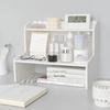 Inspired Double-Layer Desktop Storage Rack for Dorm or Office