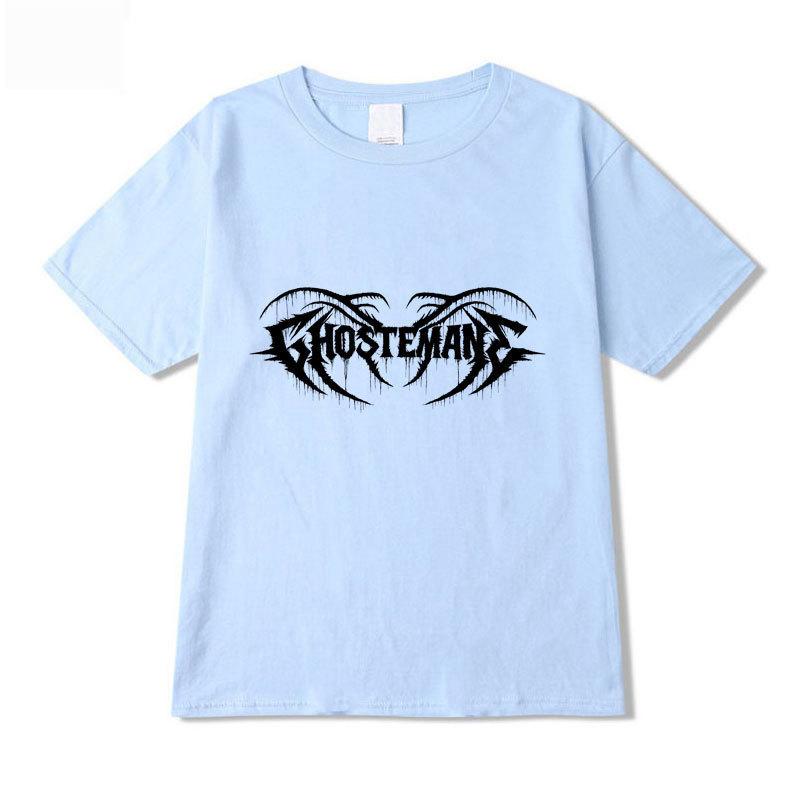Fashion Printed Short Sleeve Casual Loose Simple T-Shirts Men’s