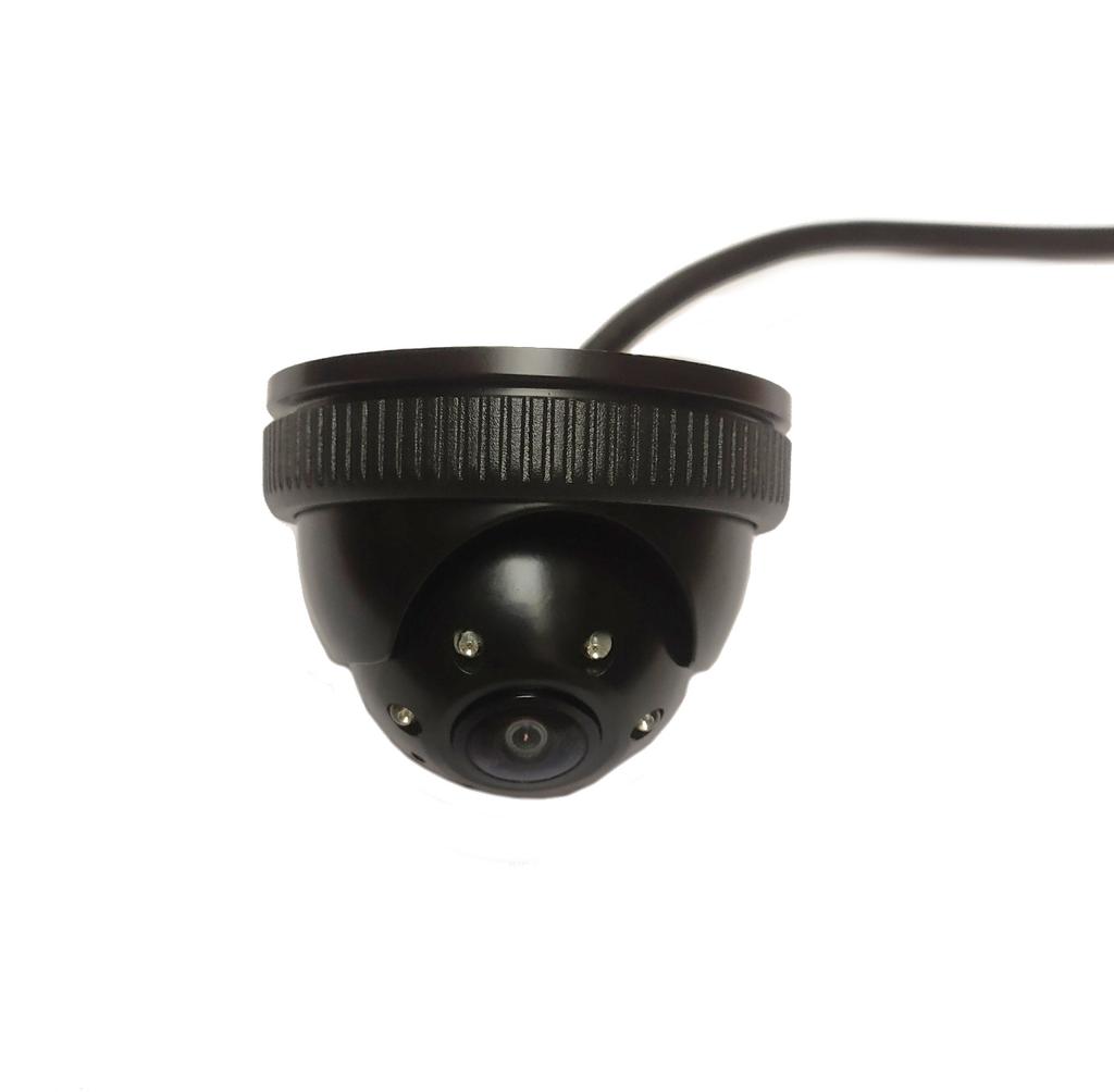 Szerokokątna Mała Kopułkowa Kamera Cvbs Pal / Ahd 1080P 5Ir
