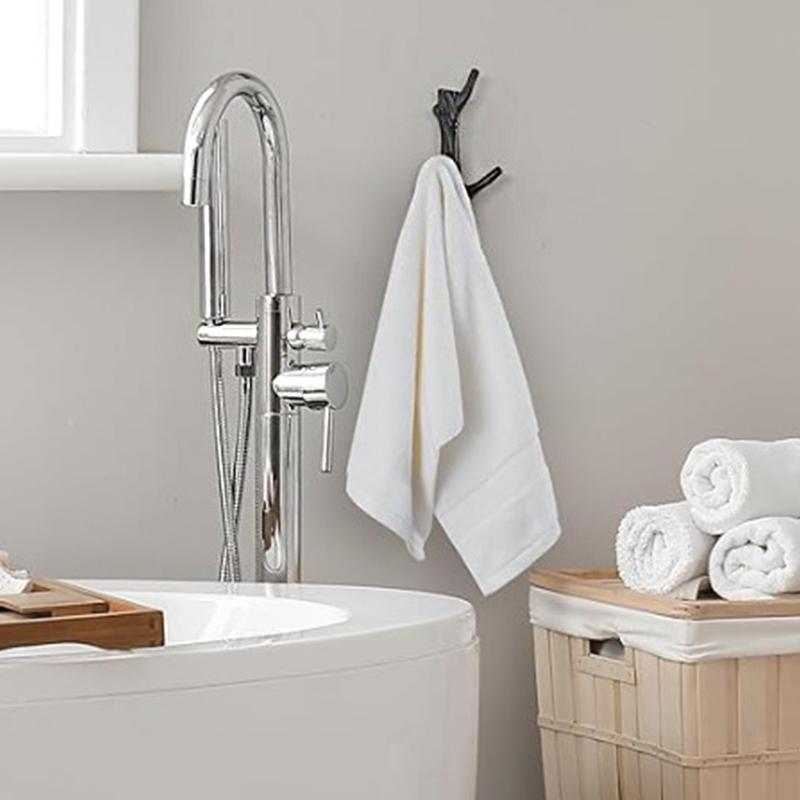 1PC Decor Artistic Branch Rustic Coat Rack Heavy-Duty American Multi-Functional Vintage Sturdy Wall-Mounted Space-Saving 19.3x10cm