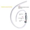 Brake Bleeder Hose One Way Check Valves Tube Bleeding Tool Kit for Car Motorcycle Oil Extraction Tube