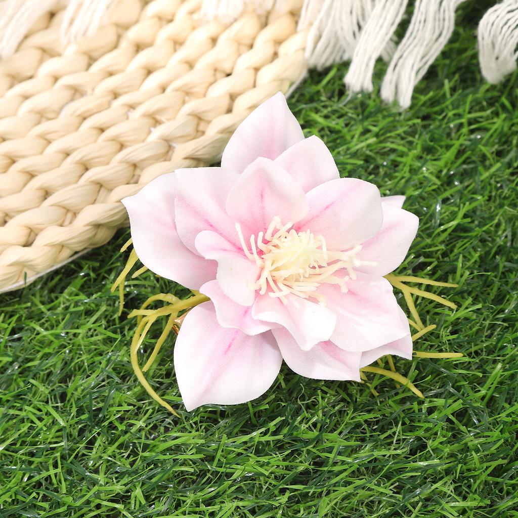 AWAYTR Artificial Beauty Peony Duckbill Hairpin Floral Hair Clips Valentine Headwear Girl Hair Accessories Festival Gift