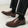 Luxury New Designer Pointed Glossy Patent Leather Wedding Shoes for Men Brand Silp on Loafers Formal Dress Footwear