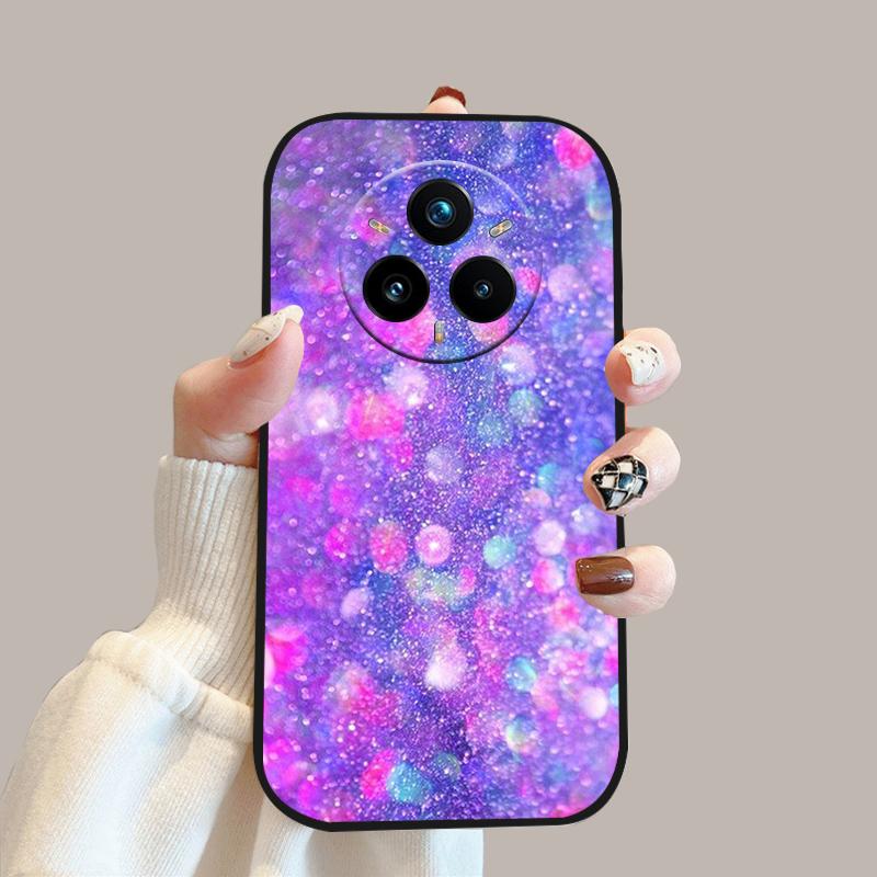 Fashion Case For Oppo Realme 14 Pro Soft Silicone TPU Phone Bumper Shells For Realme14 Pro Capa RMX5056 Protective Fundas Cover