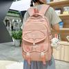 Schoolbag Junior High School Student School Bag Female Large Capacity Lightweight Girl High School Student Class Commuter Backpack Leisure Travel