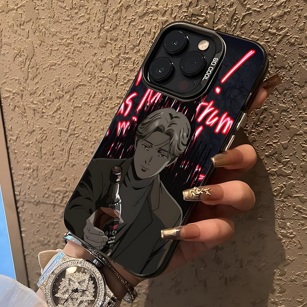 J-Johan Liebert Handyhülle Für 17 Air IPhone 16 Pro Max 15 14 Plus 12 13 X XS Max 11 Bunte Silberne Hülle