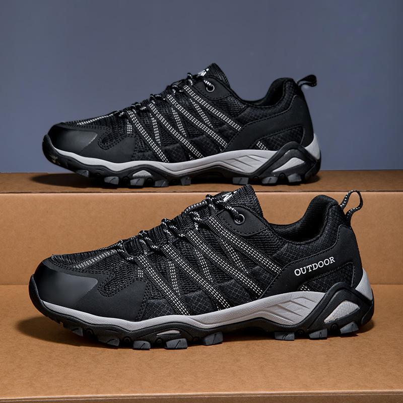 Outdoor Hiking Shoes Men's Spring and Summer New Breathable Outdoor Hiking Sports Shoes Non-slip and Wear-resistant Creek Shoes Men and Women