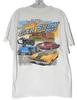 Gildan Mens White Cotton T-Shirt 20th Annual Car Show 2013 Graphic Crew SS Sz XL