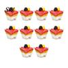Disposable Dessert Cups for Catering 10Pcs Plastic Mousse Cup Clear Pudding Odor-free Containers Parties Weddings And Events Small Square Party Snack