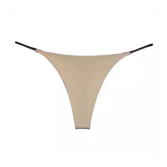 Seksowne stringi G dla kobiet Oddychające T-Back Cienki pasek Bielizna Niska talia Miękkie rozciągliwe Prowokacyjne majtki