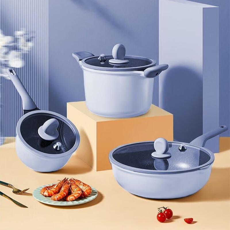 Chui Da Huang 30cm Maifan Stone Micro-Pressure Non-Stick Wok