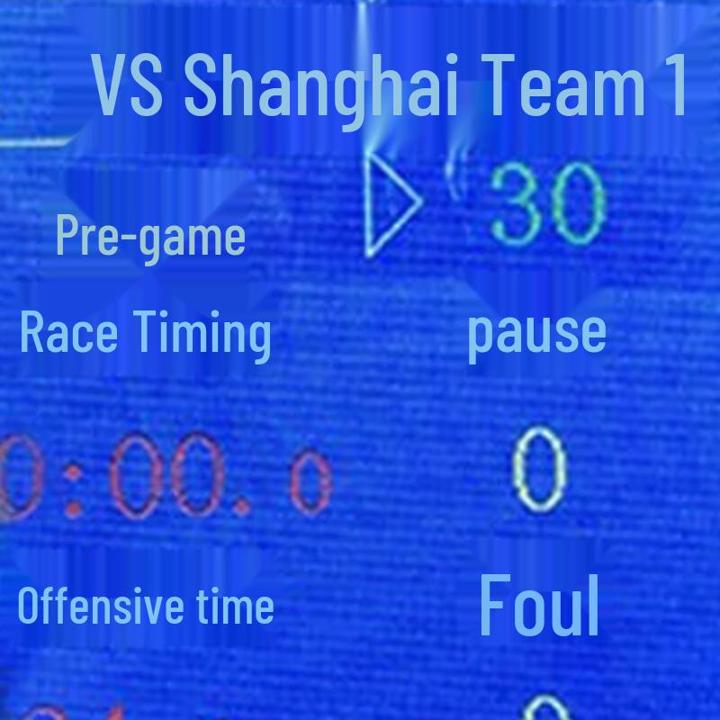 Jiuyu Basketball Electronic Scoreboard with 24-Second Timer