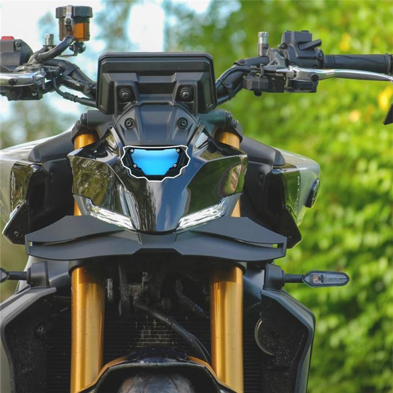 Motorcycle Headlight Protector Screen Cover For YAMAHA MT09 2024 2025 MT-09 SP 24 25 Front Lamp Guard-A87Q