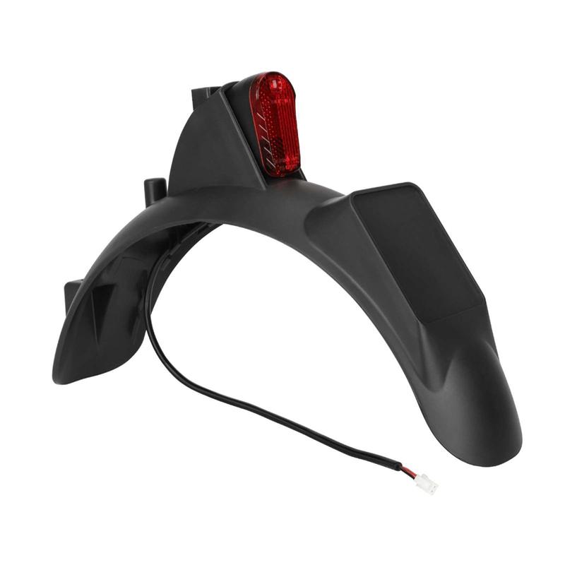 Rear Fender& Taillight Set For Xiaomi Mi4 Lite 2Gen Electric Scooter, Rear Mudguard Tire Splash Guard Accessory