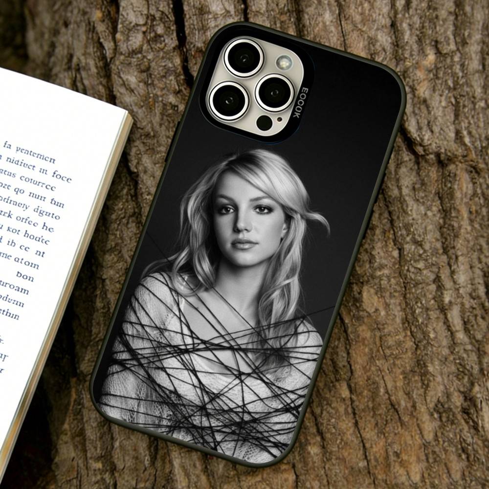 

Britney Spears Phone Case For iPhone 17,16,15,14,13,12,11 Plus,Pro Max,XS,Colorful Silver Phone case Funda Cover iPhone13