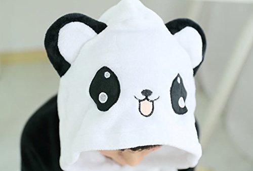 Panda Kigurumi Adult Costume, Cosplay Pajamas, Unisex (M)