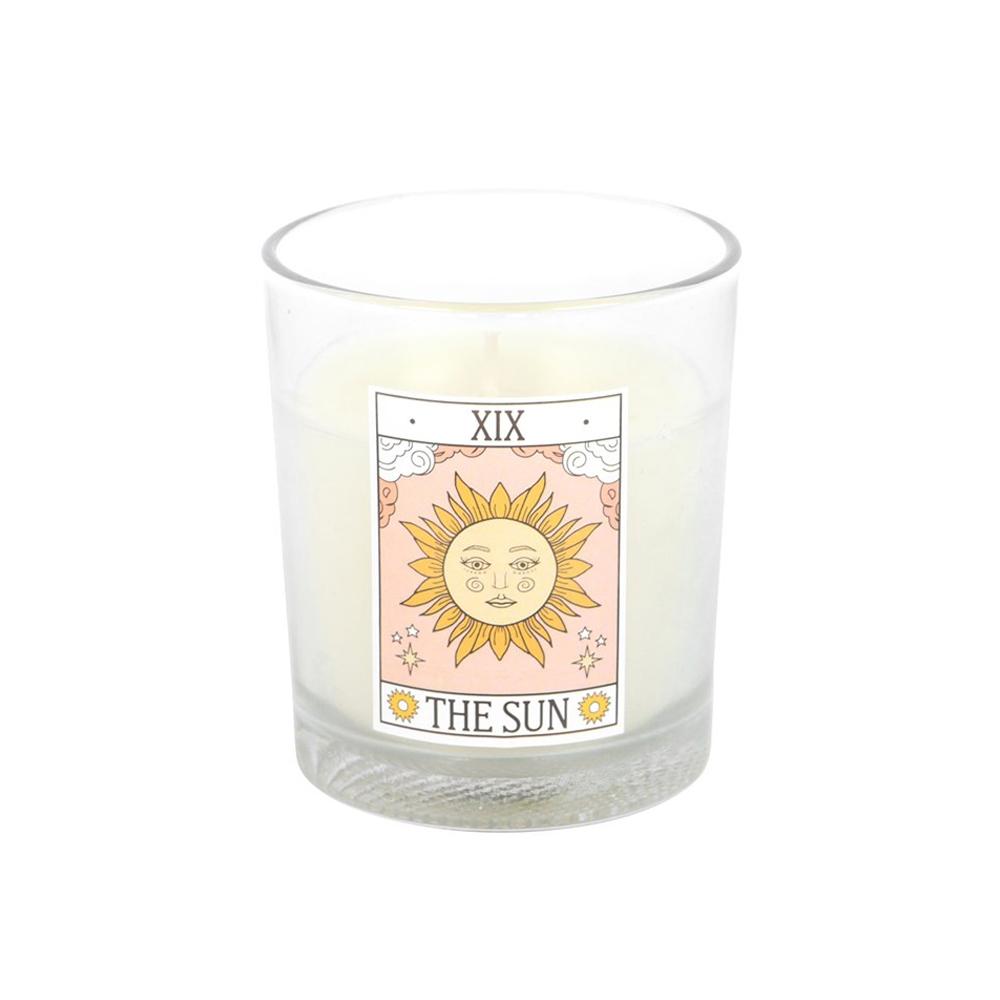 Something Different The Sun Rose Tarot Vintage Candle