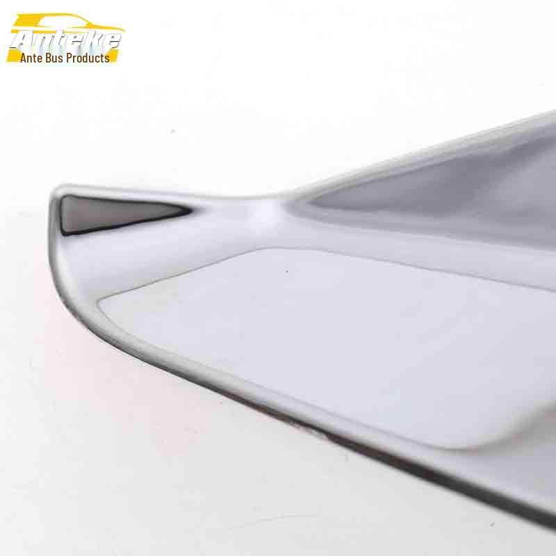 Zhonghua V3 Ochraniacz miski tylnych drzwi: Elektroplaterowana, Naklejka odporna na zarysowania do dekoracji samochodu.