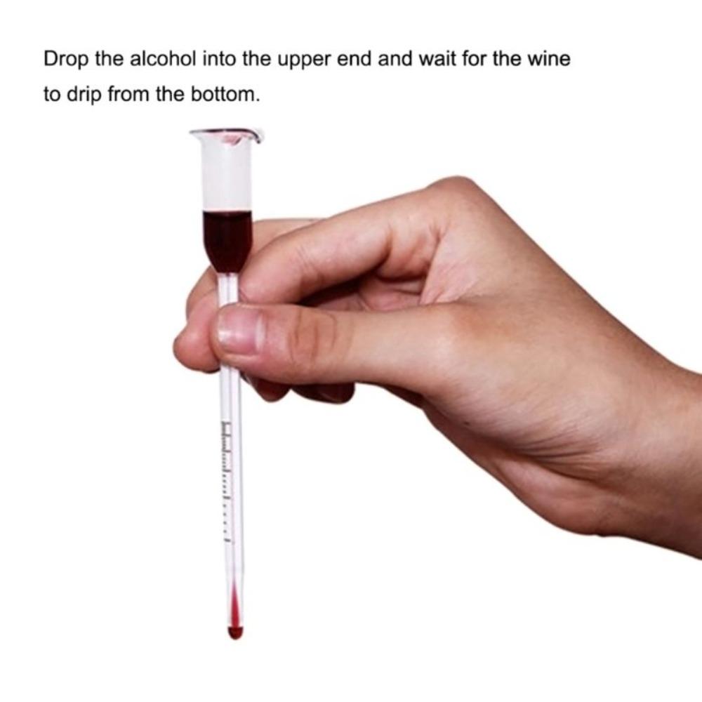 Sugar Meter Alcoholmeter Wine Concentration Meter Wine Meter Hydrometer Tester Wine Alcohol Meter