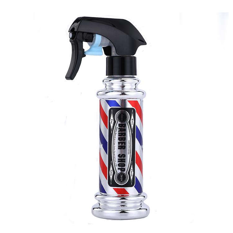 4 Colors Retro Barbershop Spray Bottles Mist Watreing Can Portable Refillable Bottles Salon Accessories Hairdresser Tools