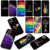 LGBTQ love is love Heart LGBT Phone Cover Case for OPPO A18 A16 A17 A38 A54 A40 A60 A80 A78 A79 A57 A55 A96 A15 A12 Casing