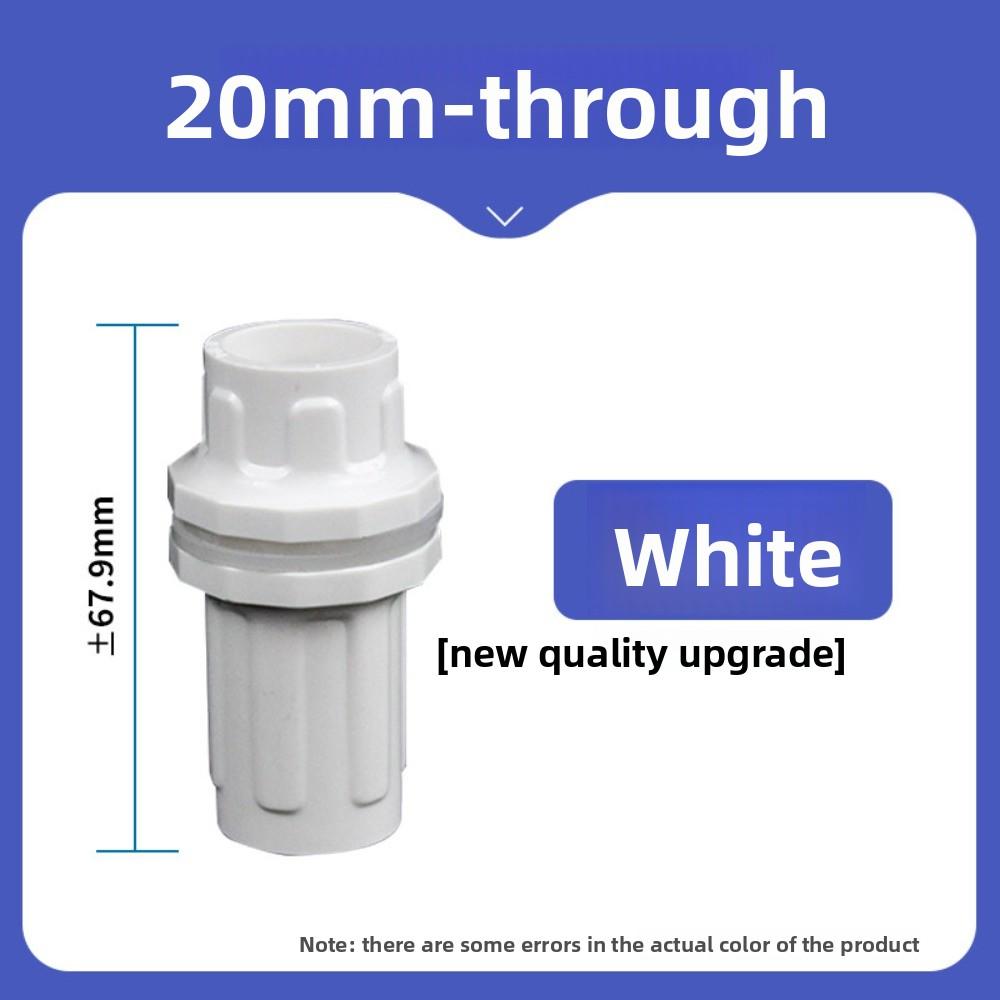 1/2" ~2.5" Außengewinde/Innengewinde auf Innendurchmesser 20~75mm PVC Wasserverbinder Aquarium Fischbecken Bewässerung Wasserrohr Fitting