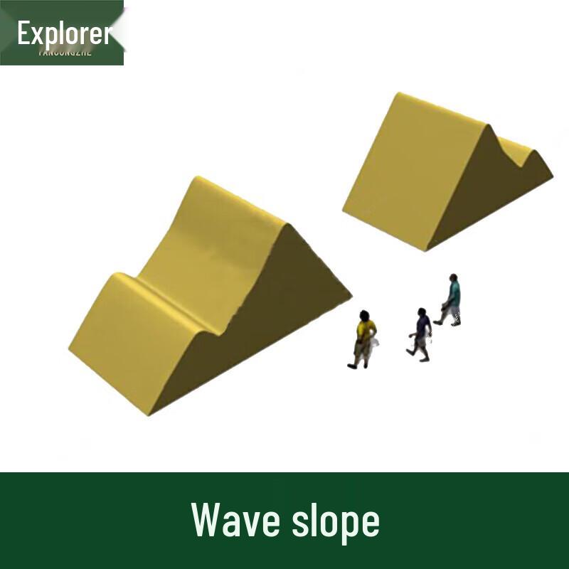 Explorer High Mountain Obstacle Training Wave Slope