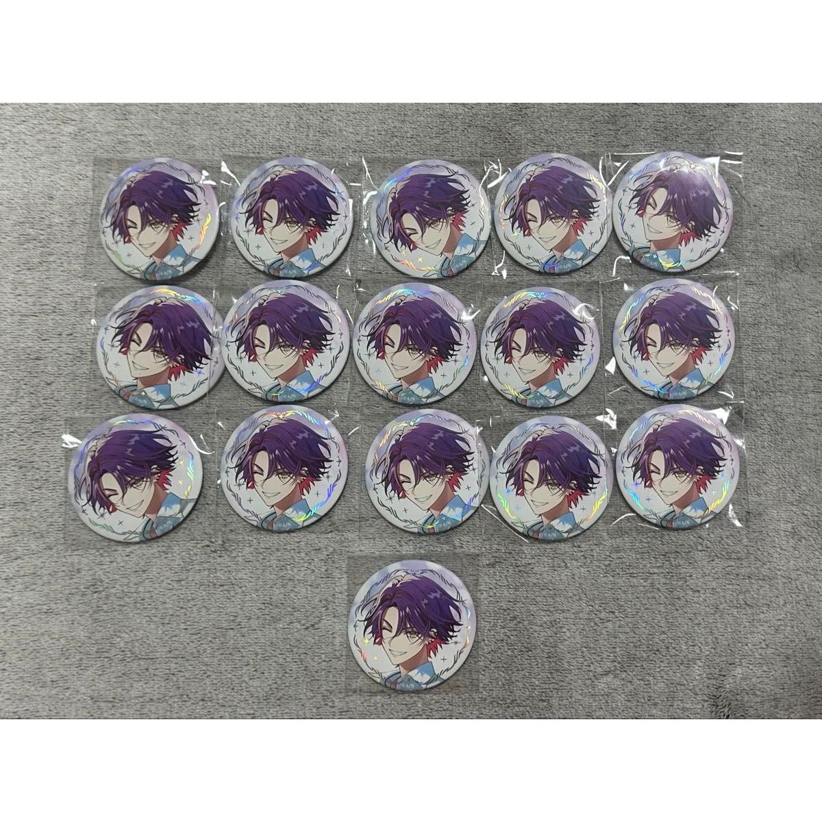 Used Watanai Hibari art can badge
