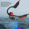Bone Conduction Wireless Headphone Long Battery Life IP56 Waterproof Sports Headset Noise Cancellation Lightweight for Outdoor