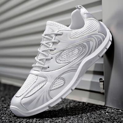 Outdoor Men Running Shoes Fashion Casual Sneakers Breathable Lightweight Walking Sport Footwear Non-Slip Athletic Jogging Shoes
