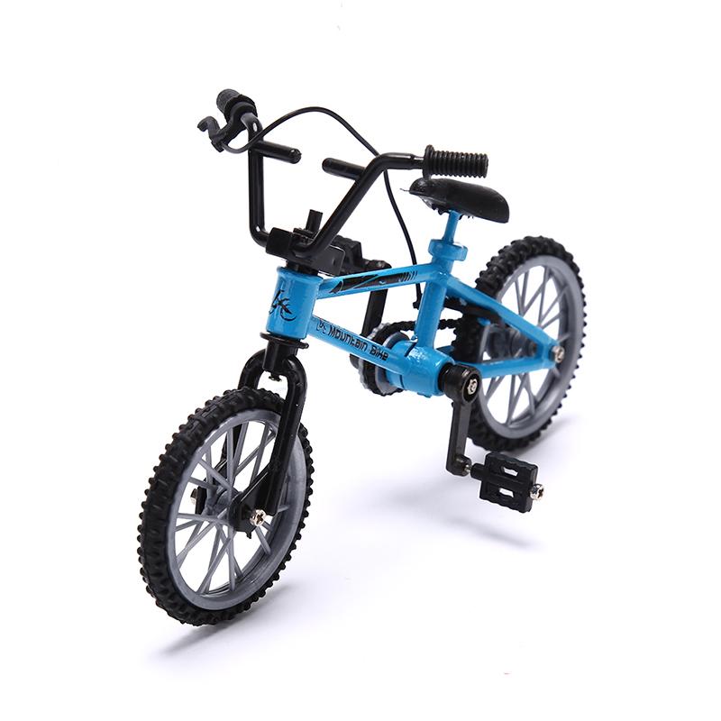 Mini-Finger Bike Fans Toy Alloy Finger Functional Kids Bicycle Finger Bike Gift